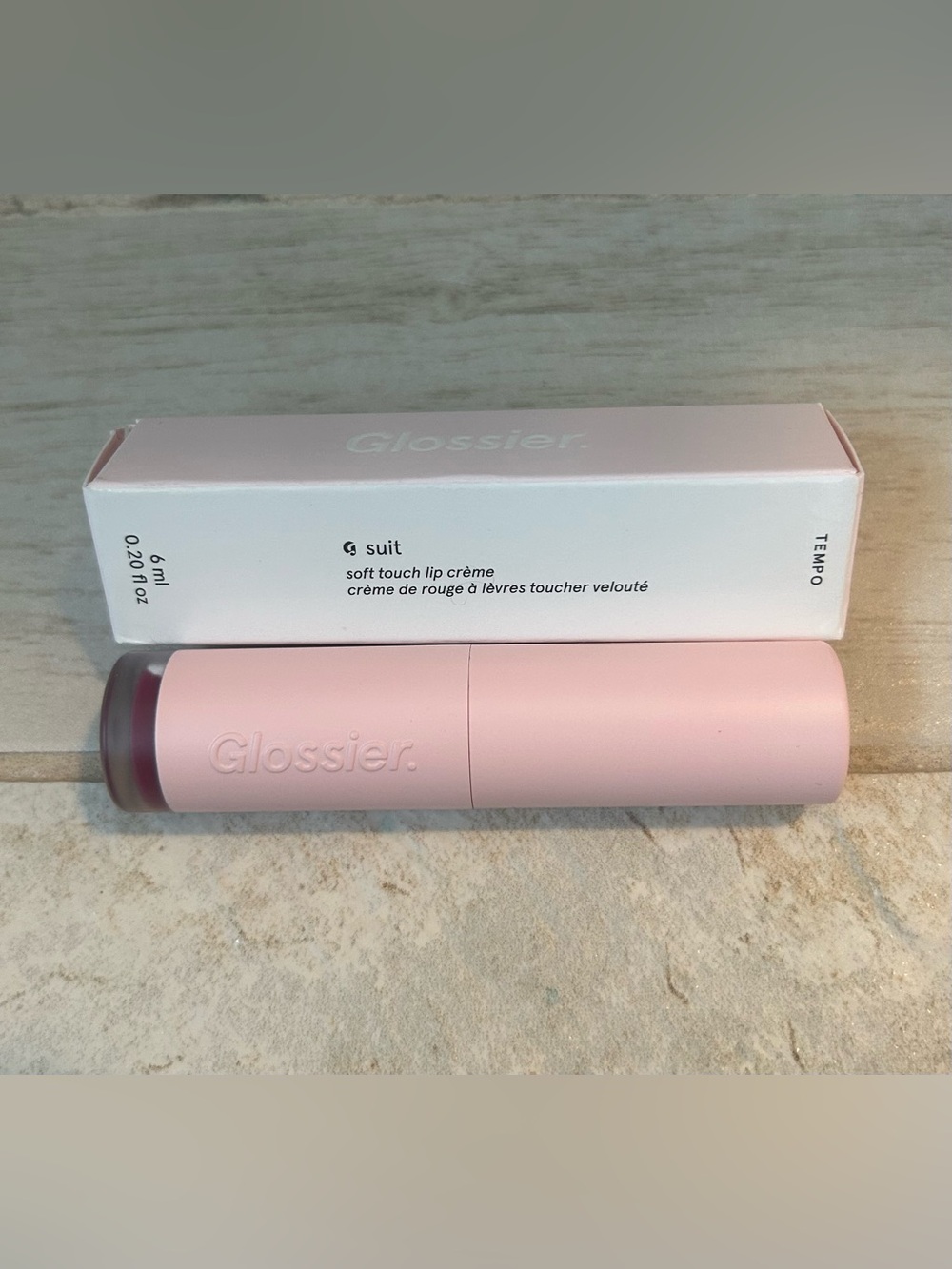 Glossier Suit Soft Touch Lip Crème - Shade Tempo
